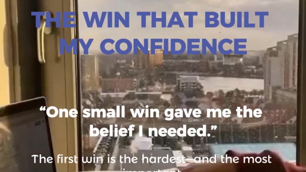 The Win That Built My Confidence
