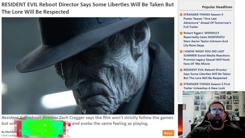 Resident Evil Reboot Update , Werwulf Update And 1st Look At Hagrid In Harry Potter Series