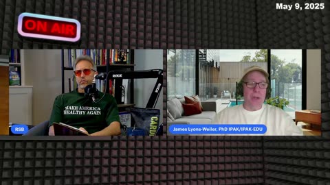 James Lyons-Weiler, Peter Hotez Ignorance, Casey Means Controversy, Hour 2 ENCORE - Jon Rappoport - The RSB Show 5-9-25