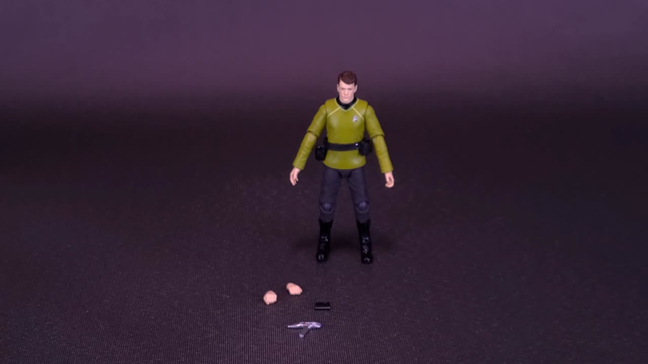 Hiya Toys Star Trek 2009 Exquisite Mini Series Checkov 1:18 Scale Figure