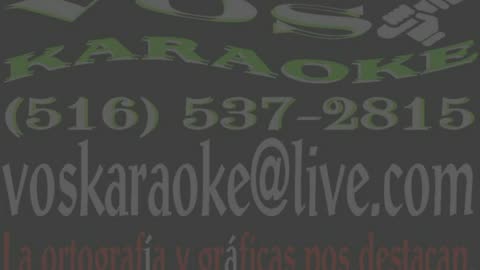 Alex Bueno - Jardin Prohibido (Karaoke)