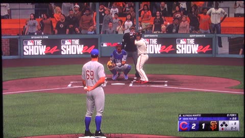 MLB The Show: Chicago Cubs vs San Francisco Giants (S18 NLCS G4)