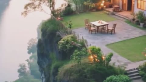 Cliffside Resort Views with Nature Trails & River Valley Vibes, Relaxing Getaways.