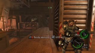 Resident Evil 5 - Missile silo action