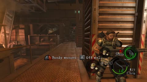 Resident Evil 5 - Missile silo action