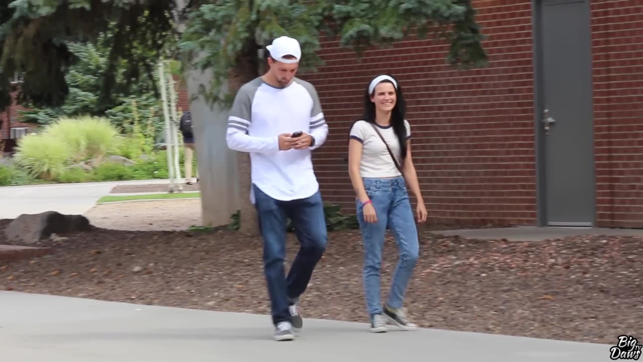 Walking Next to People.