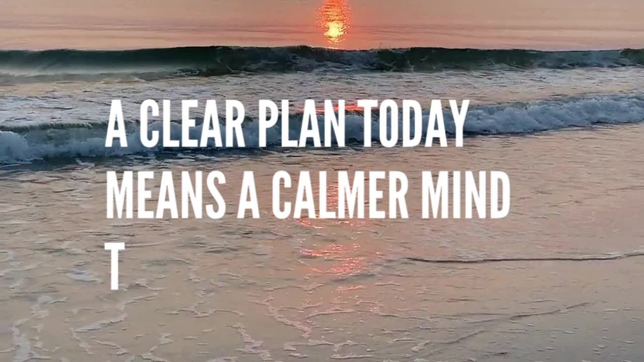 Plan Today, Stress Less Tomorrow!