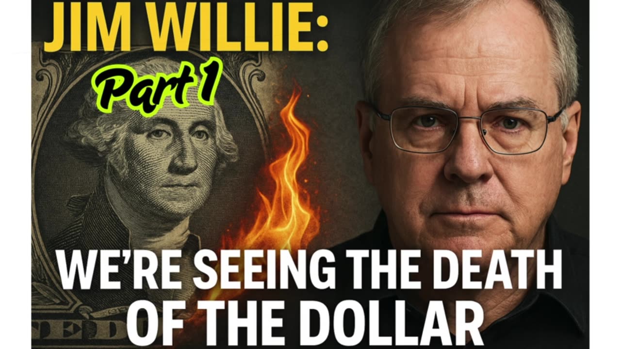 💀 "The Dollar is Dying" – Jim Willie drops a terrifying truth bomb.