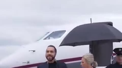 President Nayib Bukele of El Salvador has arrived to have a meeting with President Trump.