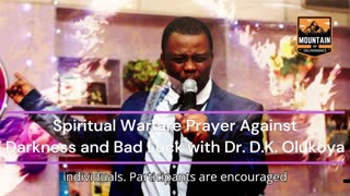 Spiritual Warfare Prayer Against Darkness and Bad Luck with Dr. D.K. Olukoya