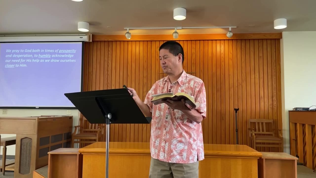 Psalm 70 - "God Acts When We Pray"