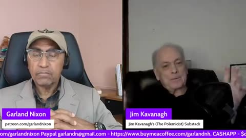 DIscussion with Garland Nixon on US Merry-Go-Round Politics, Anti-Zionism, Ukraine, Covid, etc.