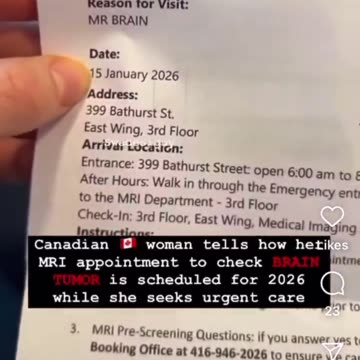 13 Month Wait for a Simple MRI