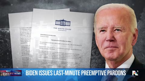 Biden issues pre-emptive pardons just before leaving office