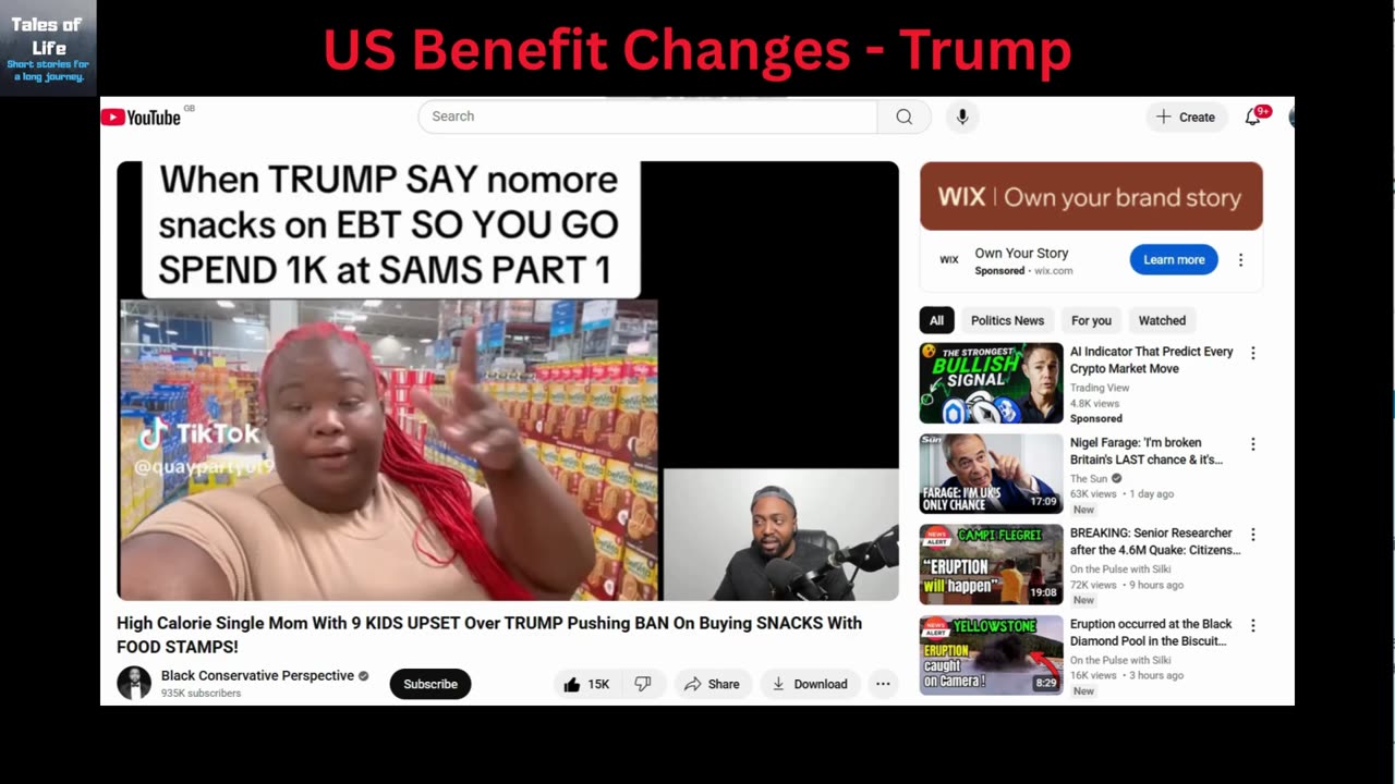 US Benefit Changes - Trump