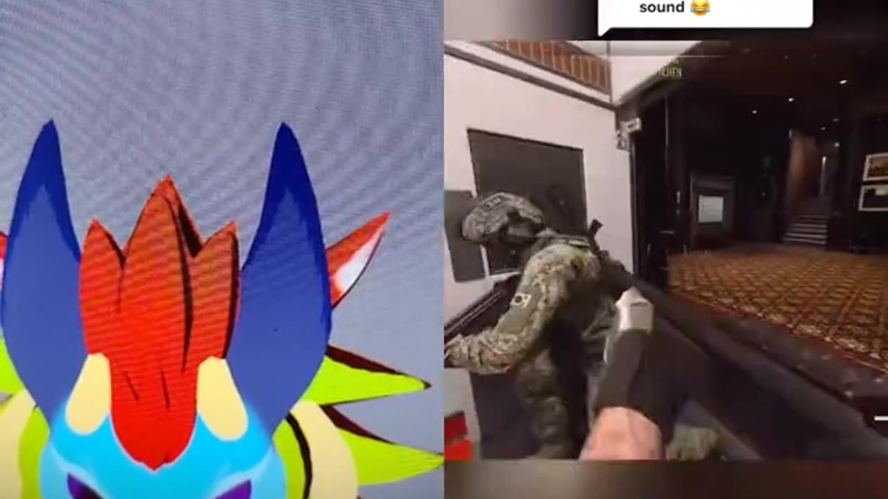 Me reacting to this funny little video I found Blind #1