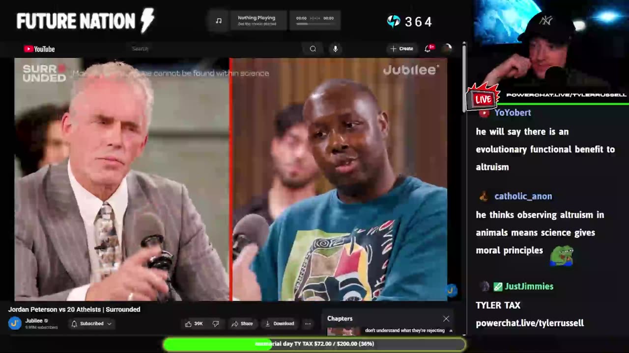 Tyler Russell reacts to Jordan Peterson's 1 v 20 Jubilee debate