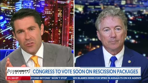 Dr. Rand Paul Joins Rob Schmitt to Discuss the Fiscal Crisis