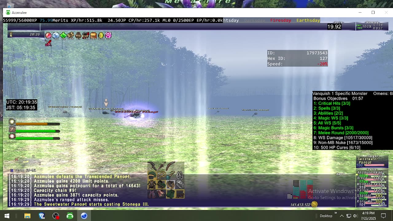 Playing Final Fantasy XI Online