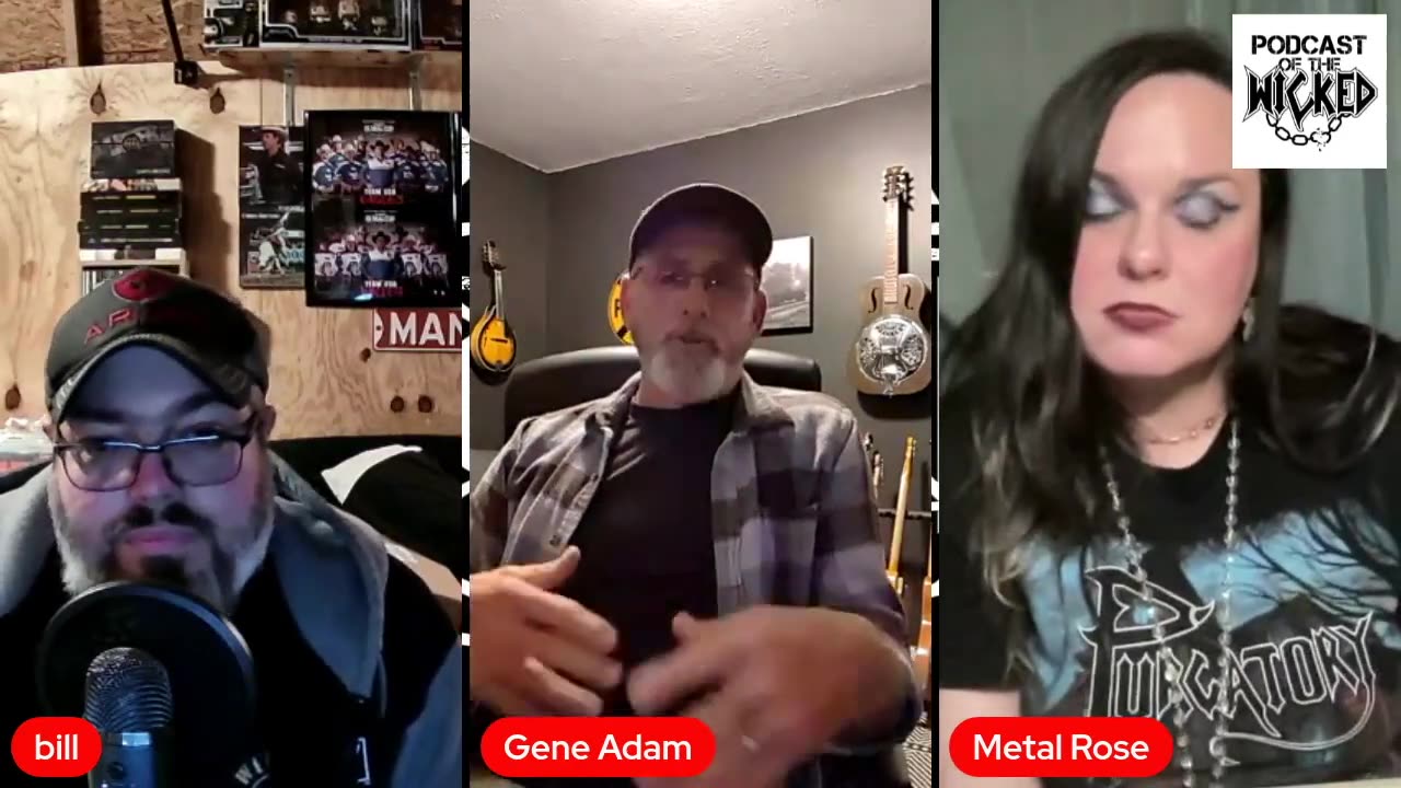 #GeneAdam Former #IcedEarth from their #SelfTitledAlbum #Singer & Leader Of #Band #JacobsWell Ep 5