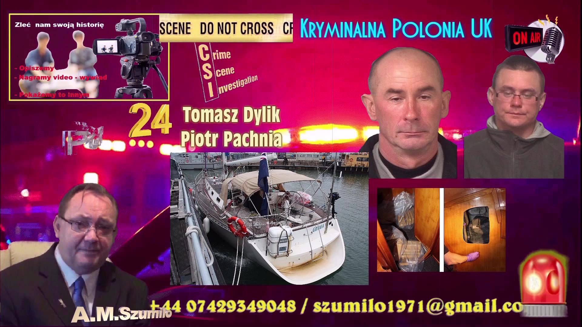 Kryminalna PO lonia - Przemyt na 90 mln funtów - Anglia