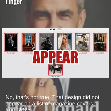 Fact Check: FAKE 'Hey, Donald' TIME Cover Shows Mark Carney Giving the Finger