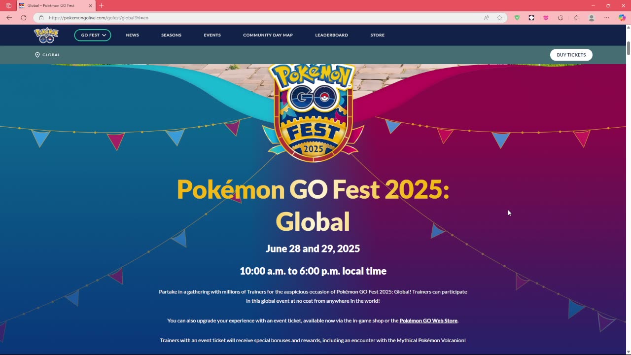 Global Go Fest Details