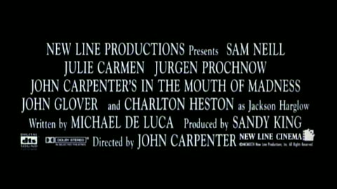 In the Mouth of Madness - (1994) - Trailer