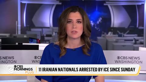 ICE has just arrested 11 Iranian nationals who are in our country illegally, including one on the terror watch list. Many have previous criminal convictions.
