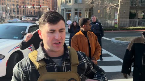 LIVE: Jake Lang Leads Demonstration Against AIPAC in Washington, D.C.