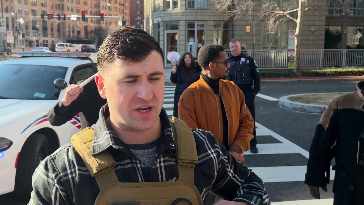 LIVE: Jake Lang Leads Demonstration Against AIPAC in Washington, D.C.
