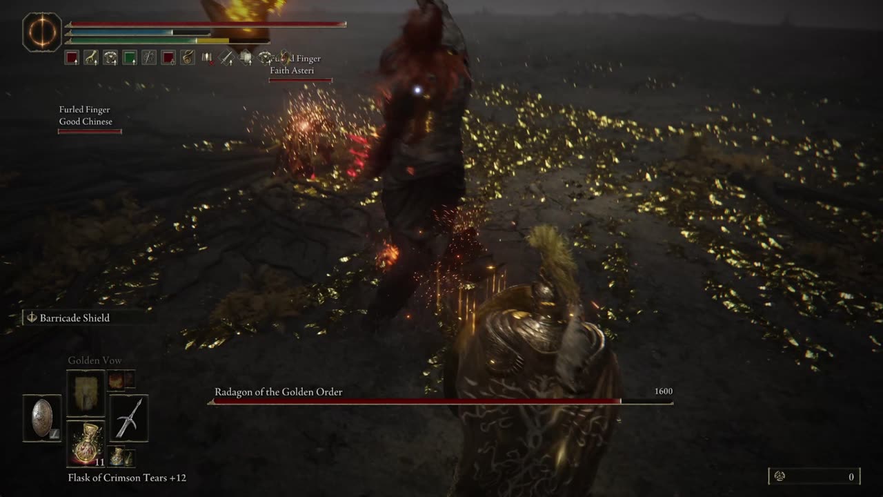 Elden Ring NG+1 | Radagon of the Golden Order & Elden Beast w/2 cooperators #eldenring #eldenbeast