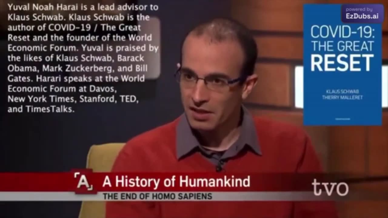 Yuval Noah Harari Die Gestalter des Lebens werden nicht länger Gott sein, *wir* werden die Gestalter