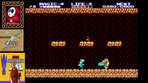 Zelda II The Adventures of Link NES 1988