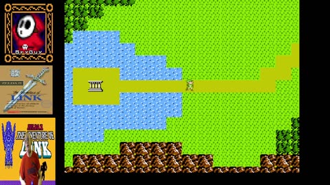Zelda II The Adventures of Link NES 1988