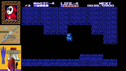 Zelda II The Adventures of Link NES 1988