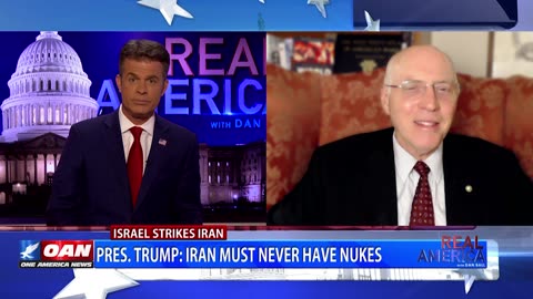 REAL AMERICA -- Dan Ball W/ Lt. Col. Robert Maginnis, Israel And Iran At War, 6/13/25