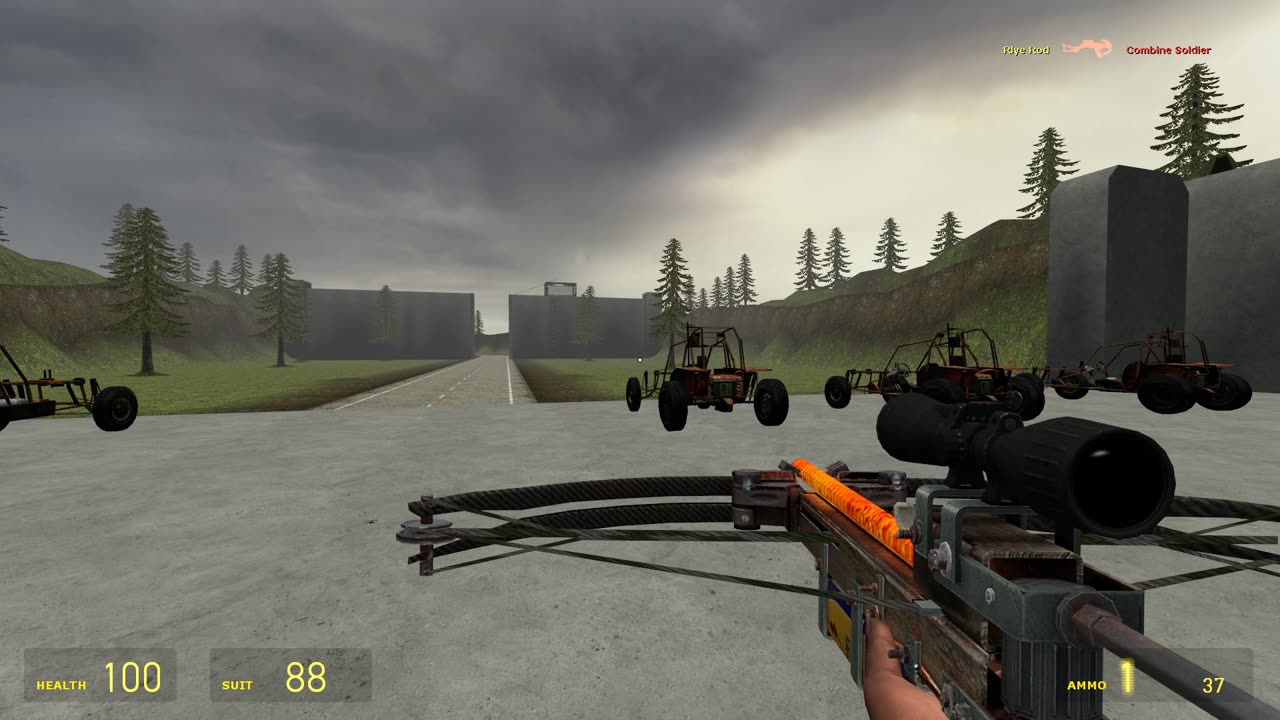 Garry's Mod Escape Bunker (Right Path) Solo Gameplay