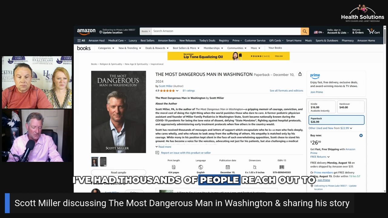 The Most Dangerous Man in Washington with Scott Miller PA