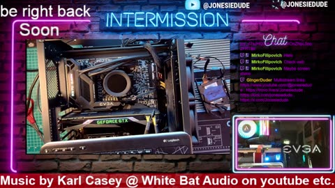 Graphite pad cooling on PC Test Bench installing drivers