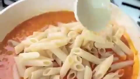 Red sauce pasta recipie