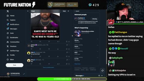 NICK X YE X SNEAKO STREAM DAY 3! PANEL STREAM TONIGHT? 24 HOUR STREAM? THURS YAP!