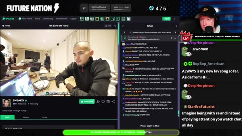 NICK X YE X SNEAKO STREAM DAY 3! PANEL STREAM TONIGHT? 24 HOUR STREAM? THURS YAP!