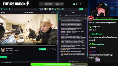 NICK X YE X SNEAKO STREAM DAY 3! PANEL STREAM TONIGHT? 24 HOUR STREAM? THURS YAP!