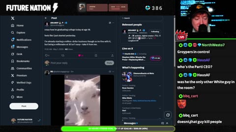 NICK X YE X SNEAKO STREAM DAY 3! PANEL STREAM TONIGHT? 24 HOUR STREAM? THURS YAP!