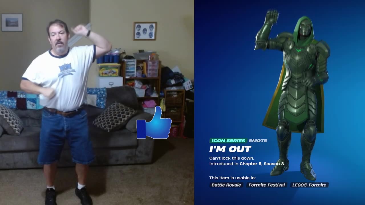 FFG Dance Fortnite Emotes I'm Out