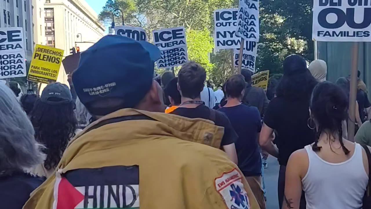 Fuera ICE de la ciudad de Nueva York.