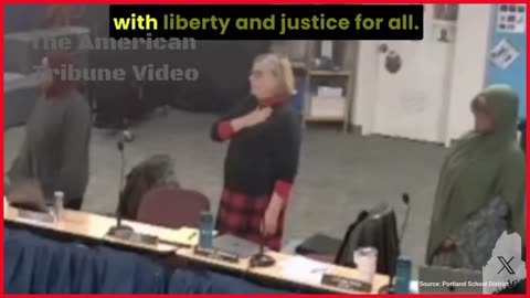 Woke School Board Members Refuse To Do Pledge, Perform Land Acknowledgemenr