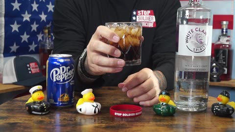 David Barstow - White Claw Black Cherry Vodka & Dr Pepper Dark Berry Soda