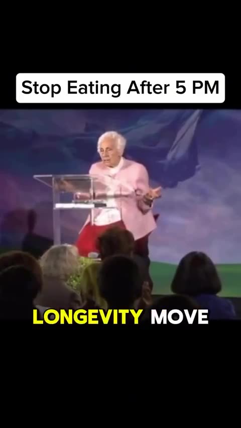 Stop Eating After 5 PM